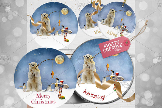 Arctic Antics BUNDLE All Wrapped Up REC/SQU/RND