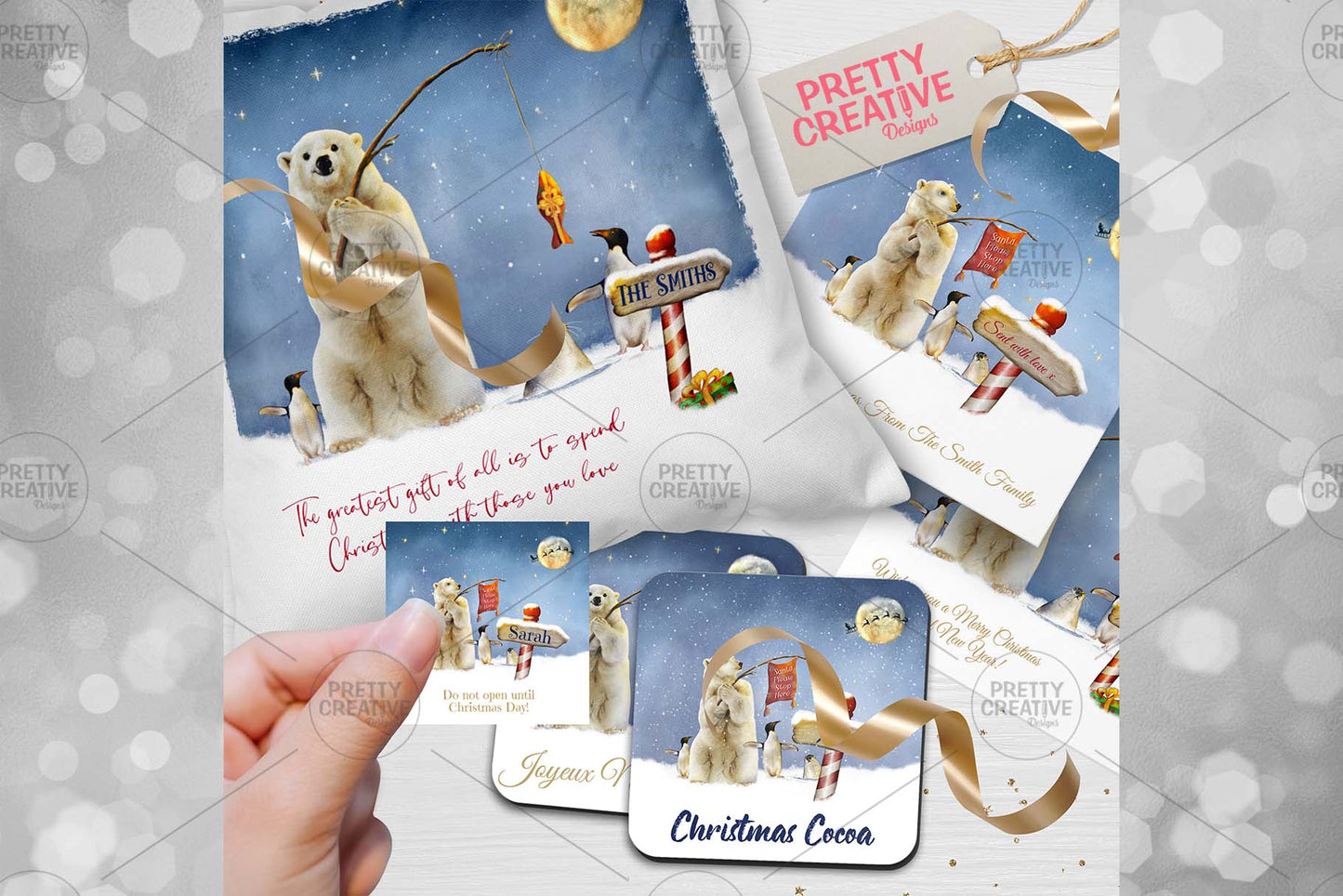 Arctic Antics BUNDLE AWU/WFS Rectangle/Square/Round