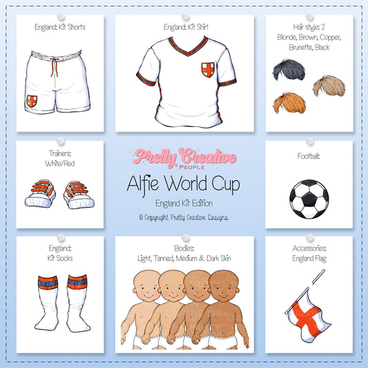 Alfie (Toddler) England Kit