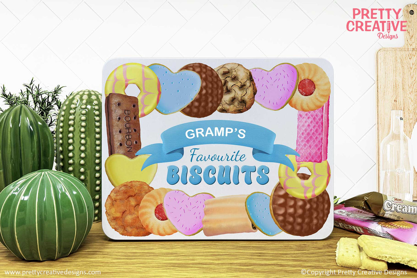 Oh Crumbs Large AND Extra Large Tin Artworks