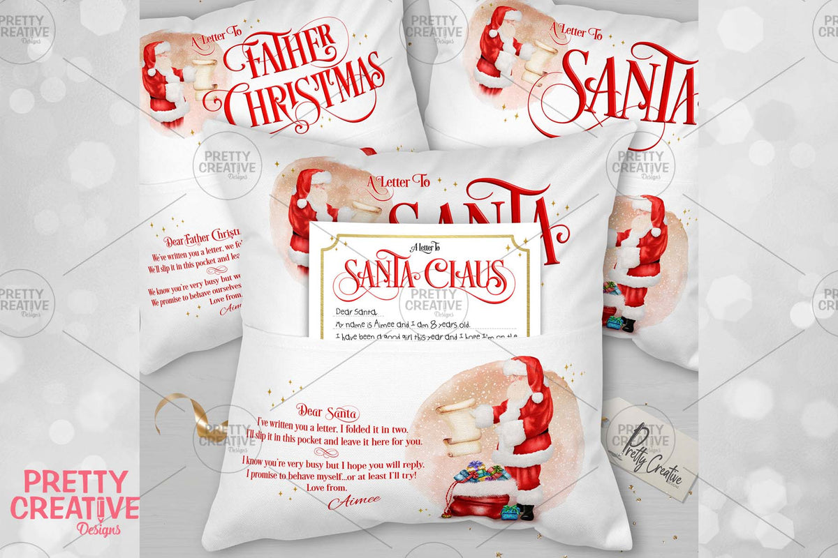 Nostalgic Christmas Rose Book Cushion exc Letters