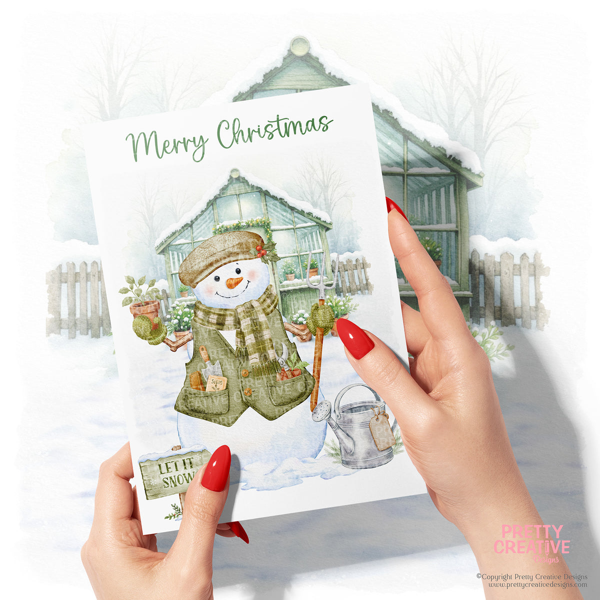 Snowman Occupation Collection Gardener Version