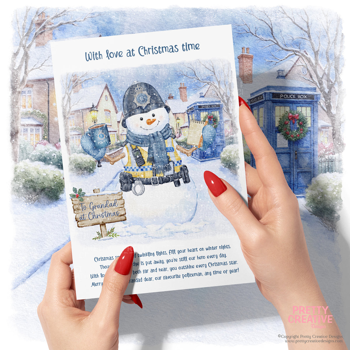 Snowman Occupation Collection Police Version