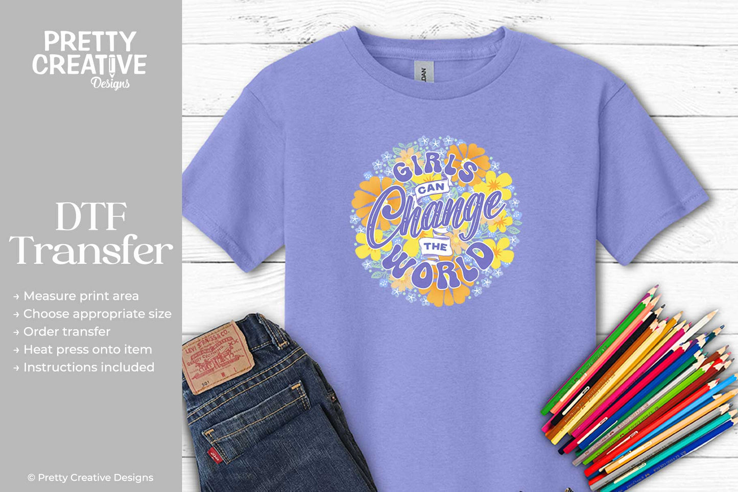 Girls Can Change The World - Option 2
