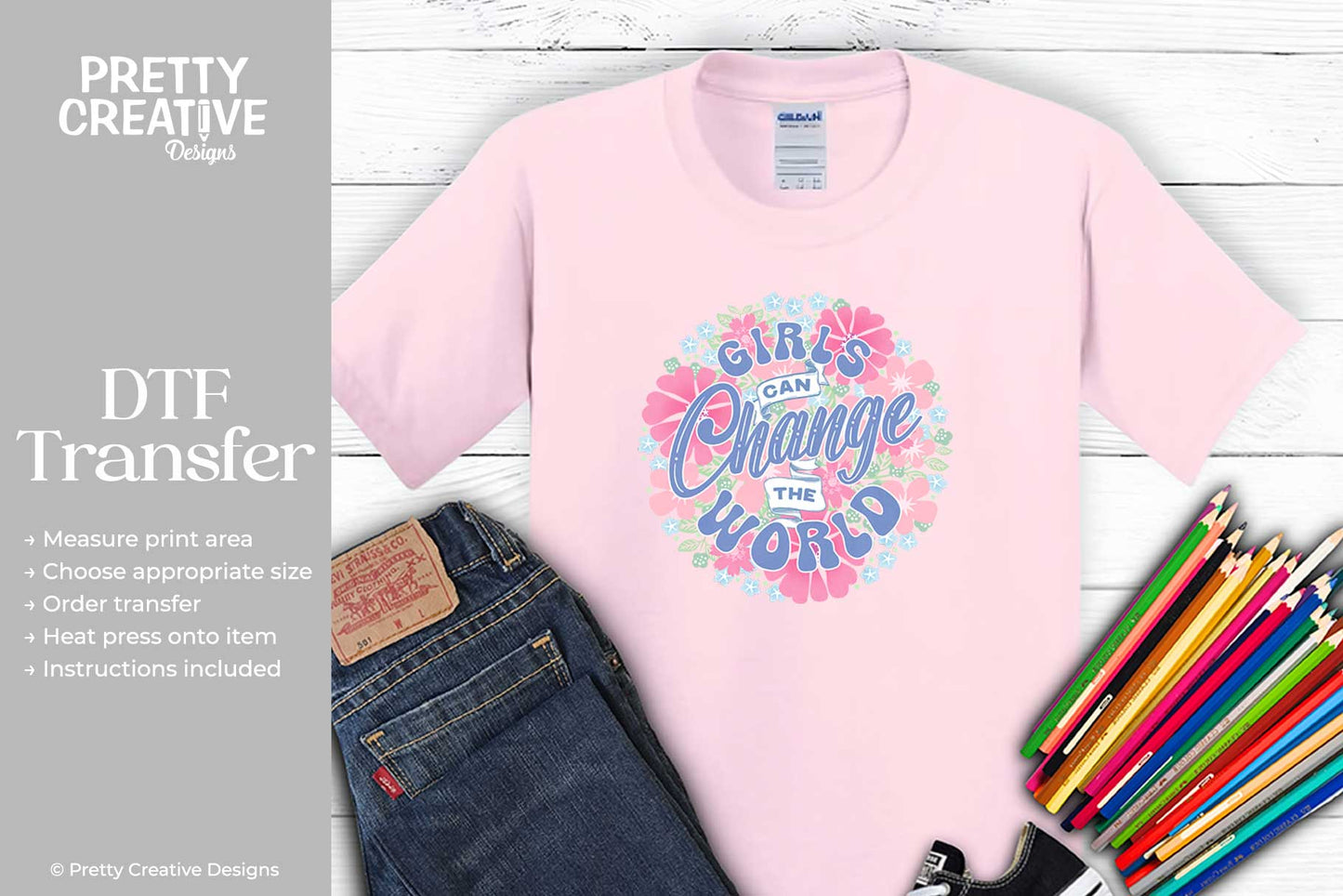 Girls Can Change The World - Option 8