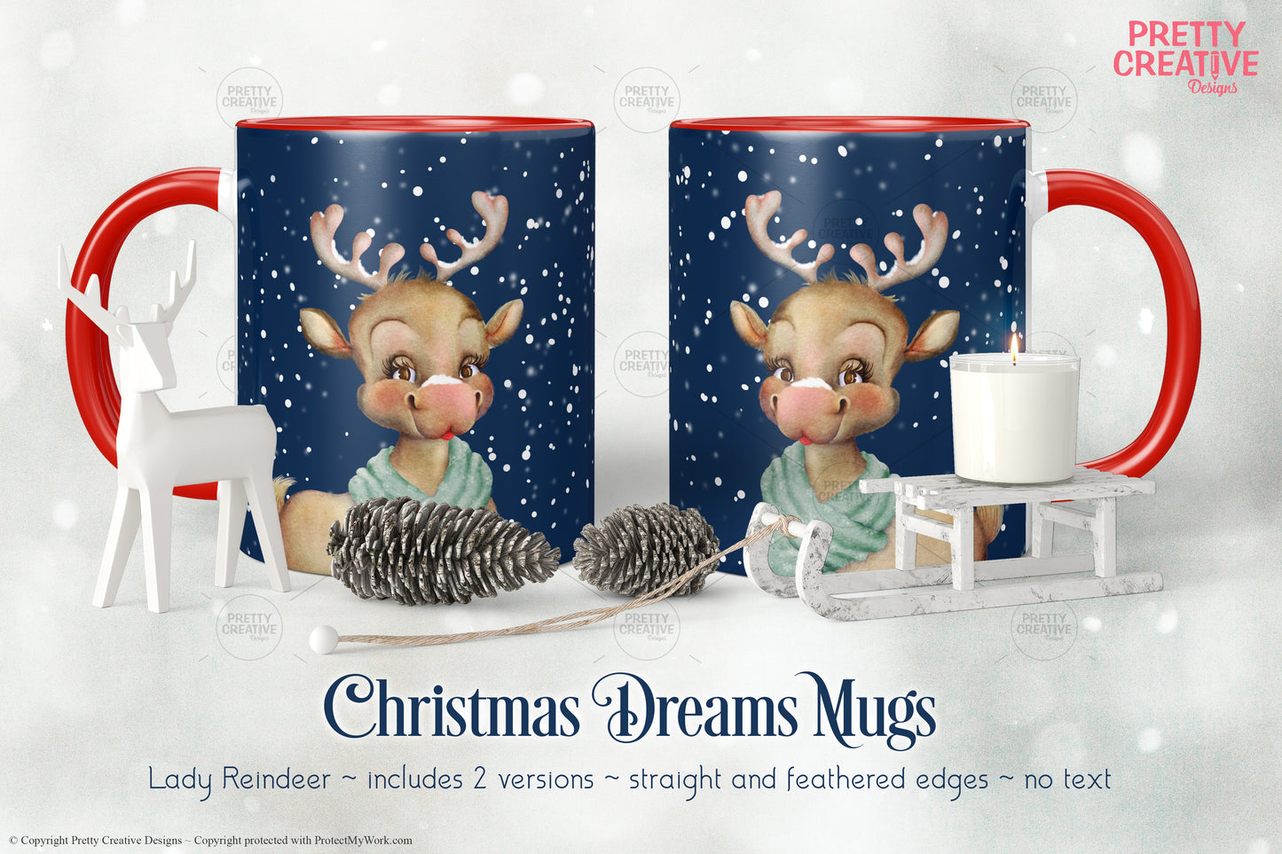Christmas Dreams Mug Wrap Collection