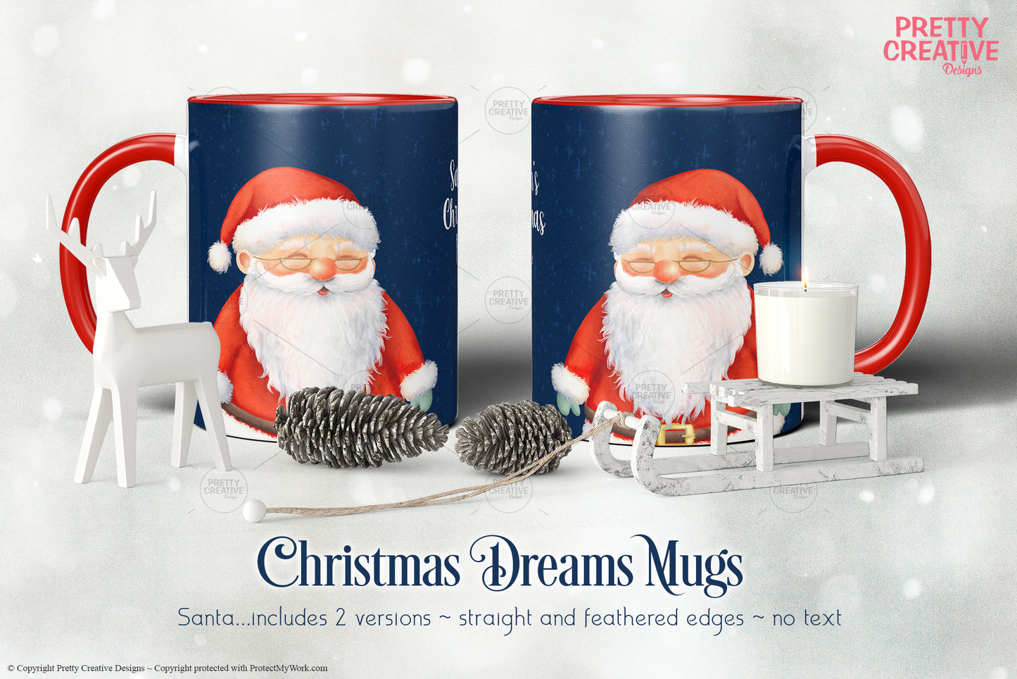 Christmas Dreams Mug Wrap Collection