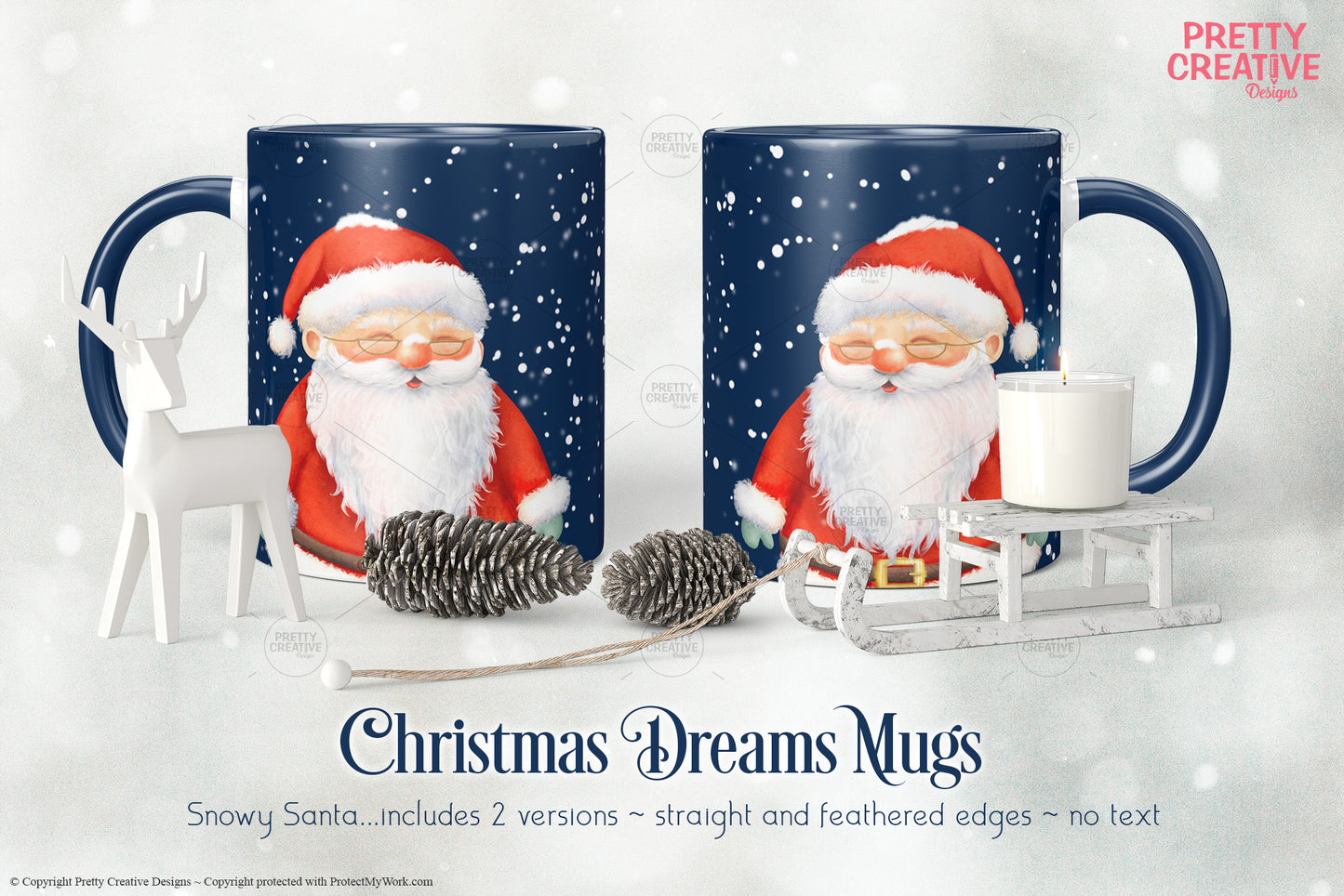 Christmas Dreams Mug Wrap Collection