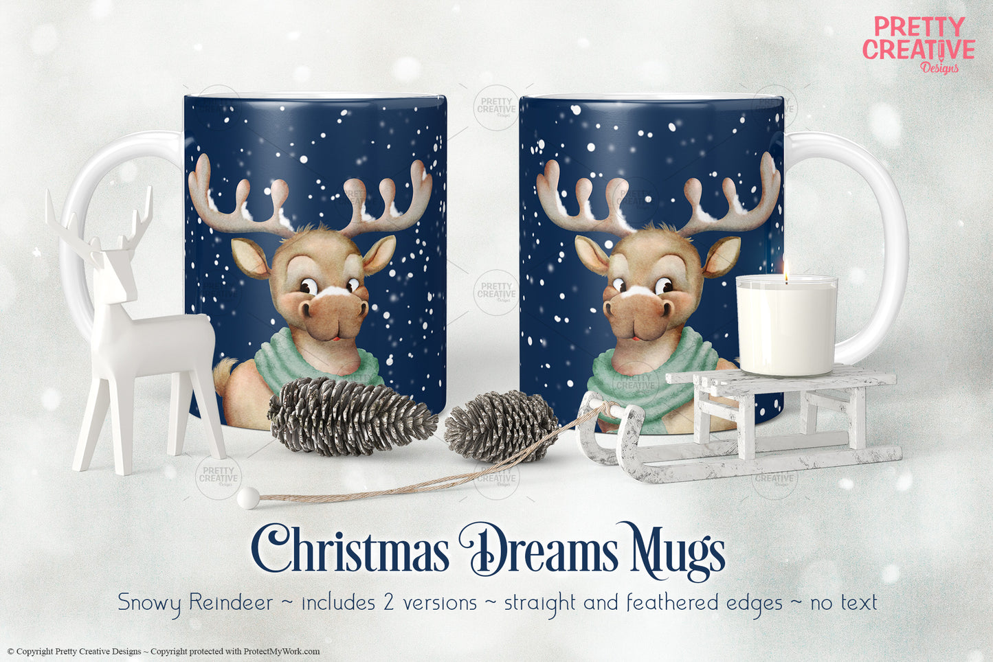 Christmas Dreams Mug Wrap Collection