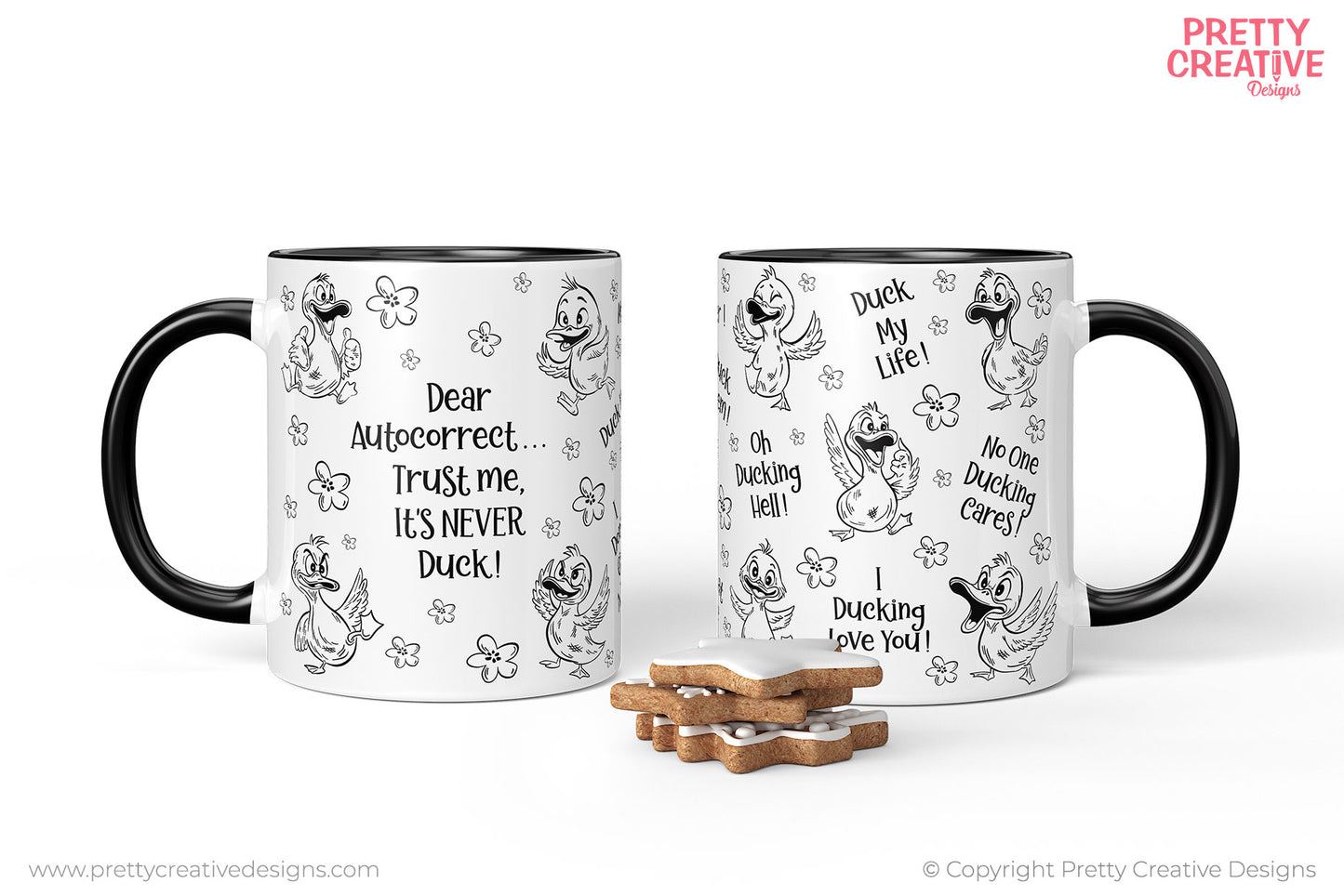 Dear Autocorrect Mug Wraps
