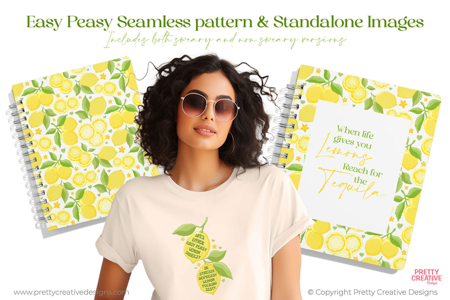 Easy Peasy Seamless Pattern and Standalone Images