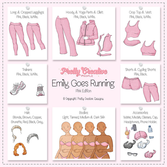 Emily (Adult) Goes Running - Pink Version