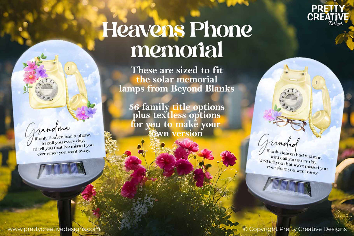 Heaven's Phone Solar Light Artwork - LIMITED TO 30 SALES