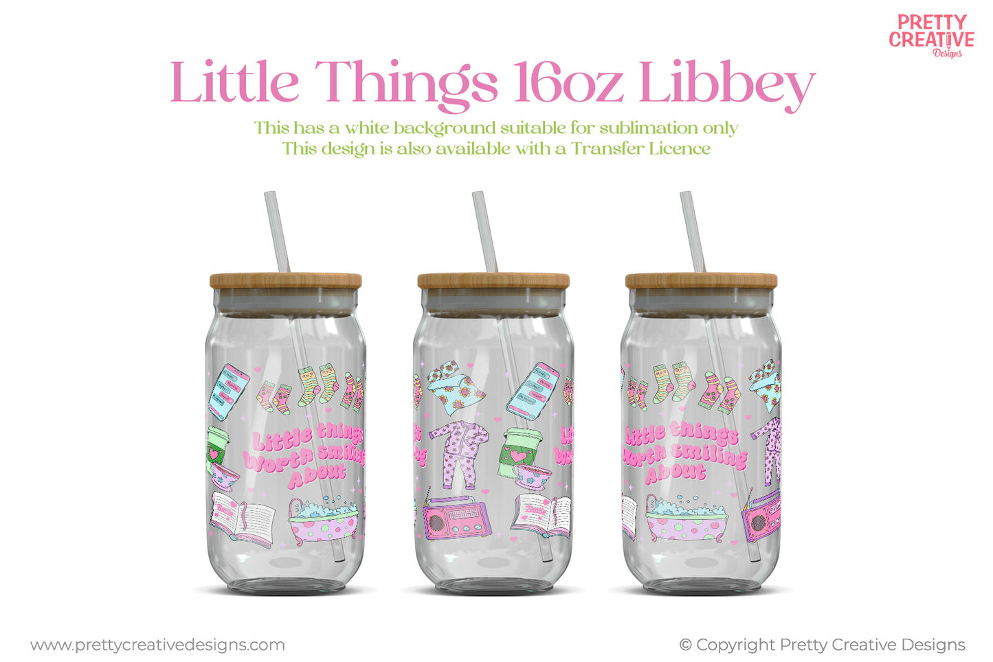 Little Things 16oz Libbey Wrap