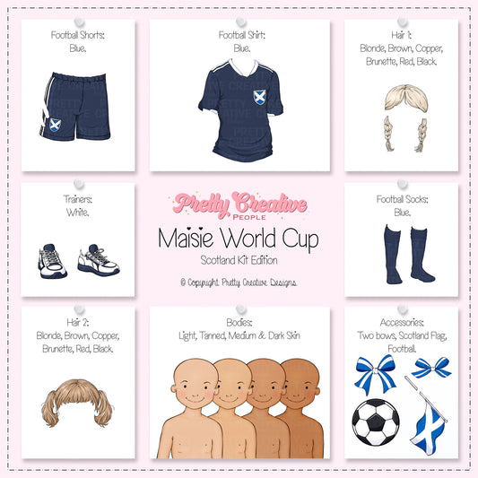 Maisie (Child) World Cup Scotland Kit