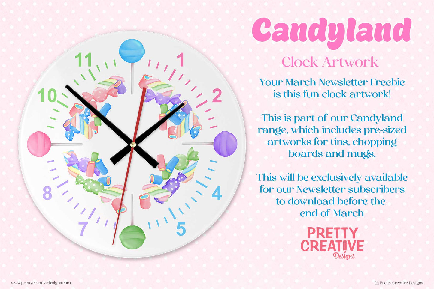 March Newsletter Freebie