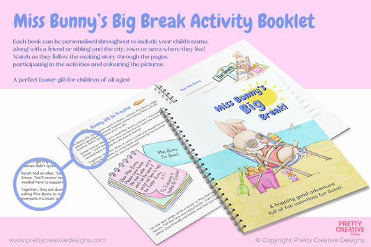 Photoshop Editable Miss Bunny & Easter Bunny Storybook BUNDLE