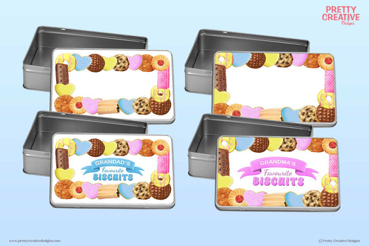 Oh Crumbs Rectangular Tin Artworks