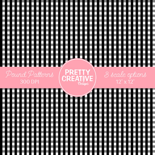 Seamless Pound Pattern 18 (Large, Medium & Small Scale)