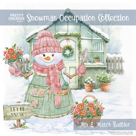 Snowman Occupation Collection Gardener Version