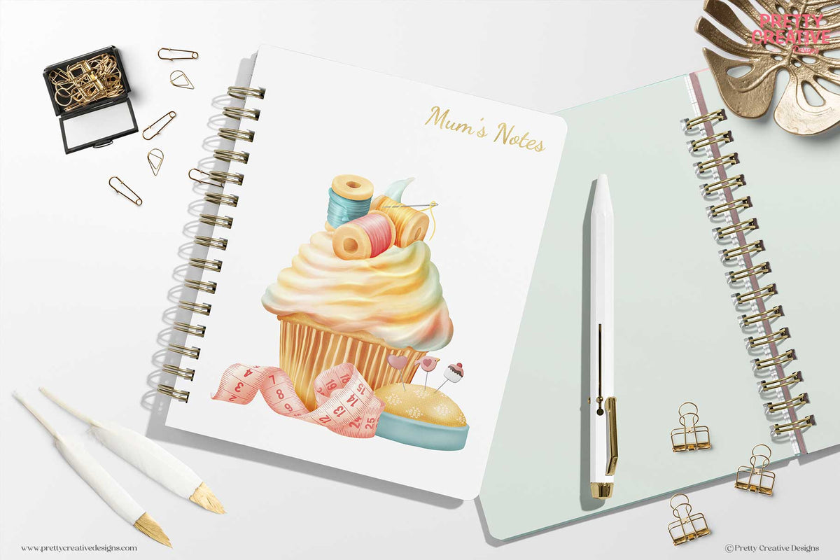Sweet Stitches Cupcake - Sewing Version