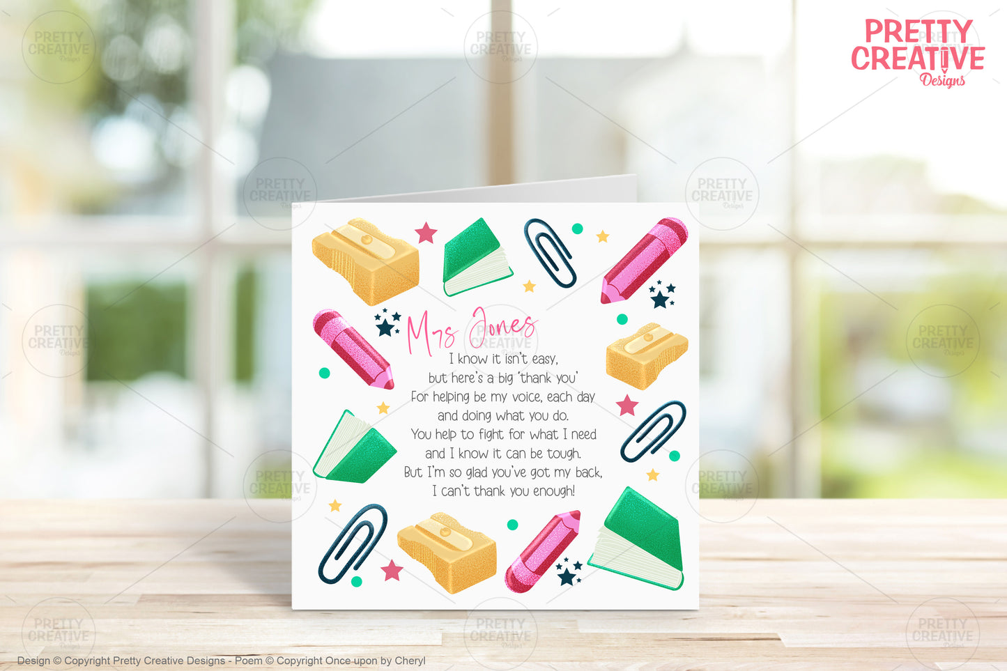 Teachers Border Bundle by Pretty Creative Designs