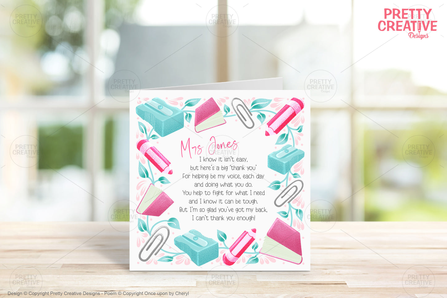 Teachers Border Bundle by Pretty Creative Designs