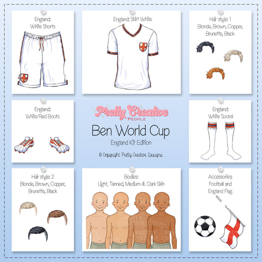 Ben (Teen) England Kit