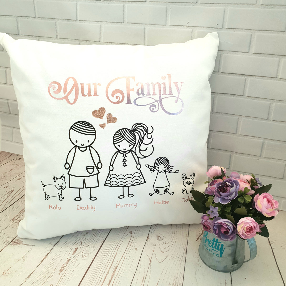 H&M 40cm Mole Cotton Cushion Cover - Bundle of 6 - £10