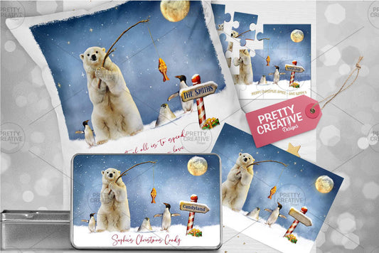 Arctic Antics BUNDLE All Wrapped Up REC/SQU/RND