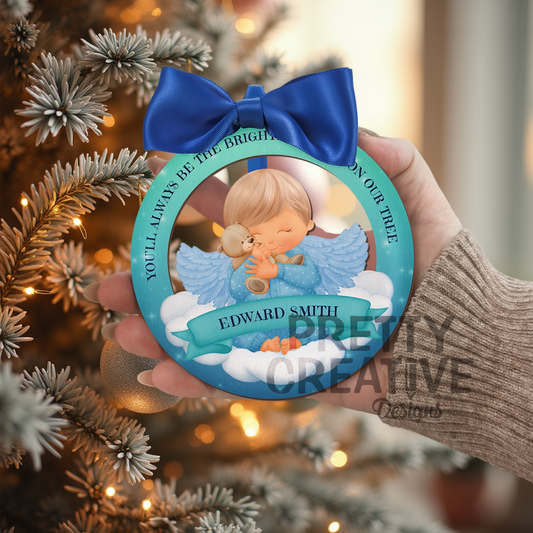 PHOTOSHOP Baby Angel Ornament