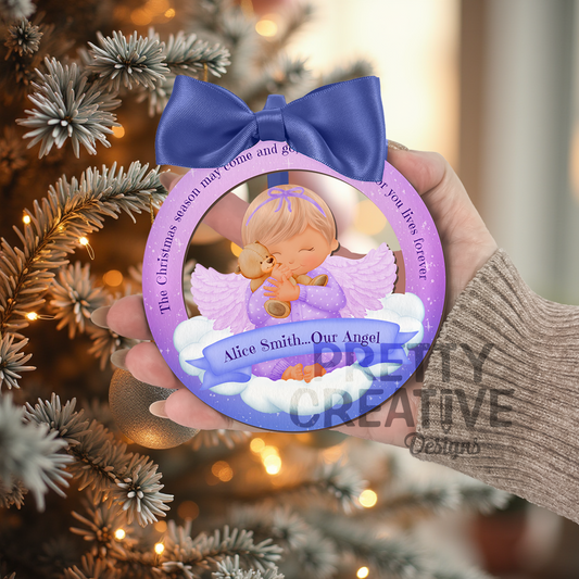 PHOTOSHOP Baby Angel Ornament
