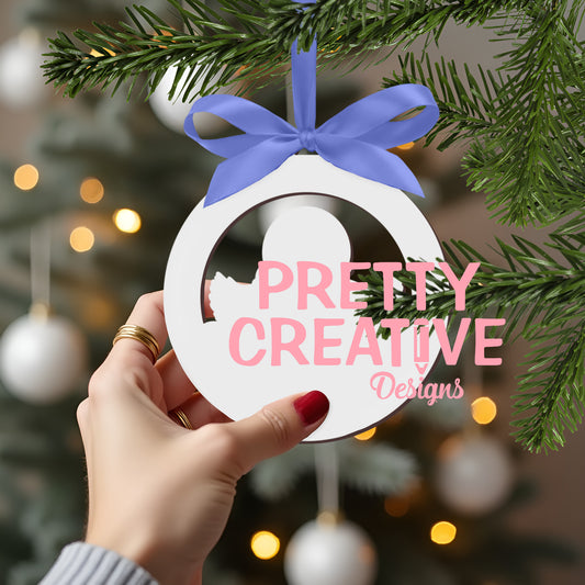 AFFINITY Baby Angel Ornament  Mockup