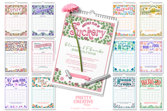 Another Year of F*ckery Calendar 2026, 2027, 2028