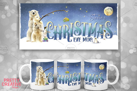 Arctic Antics Christmas/Waiting For Santa/All Wrapped up  Mug Bundle