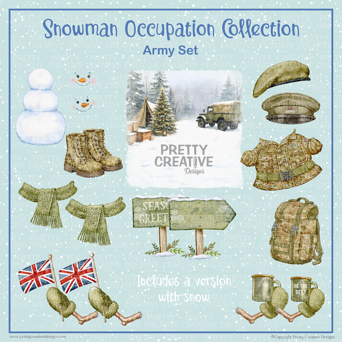 Snowman Occupation Collection Army Version