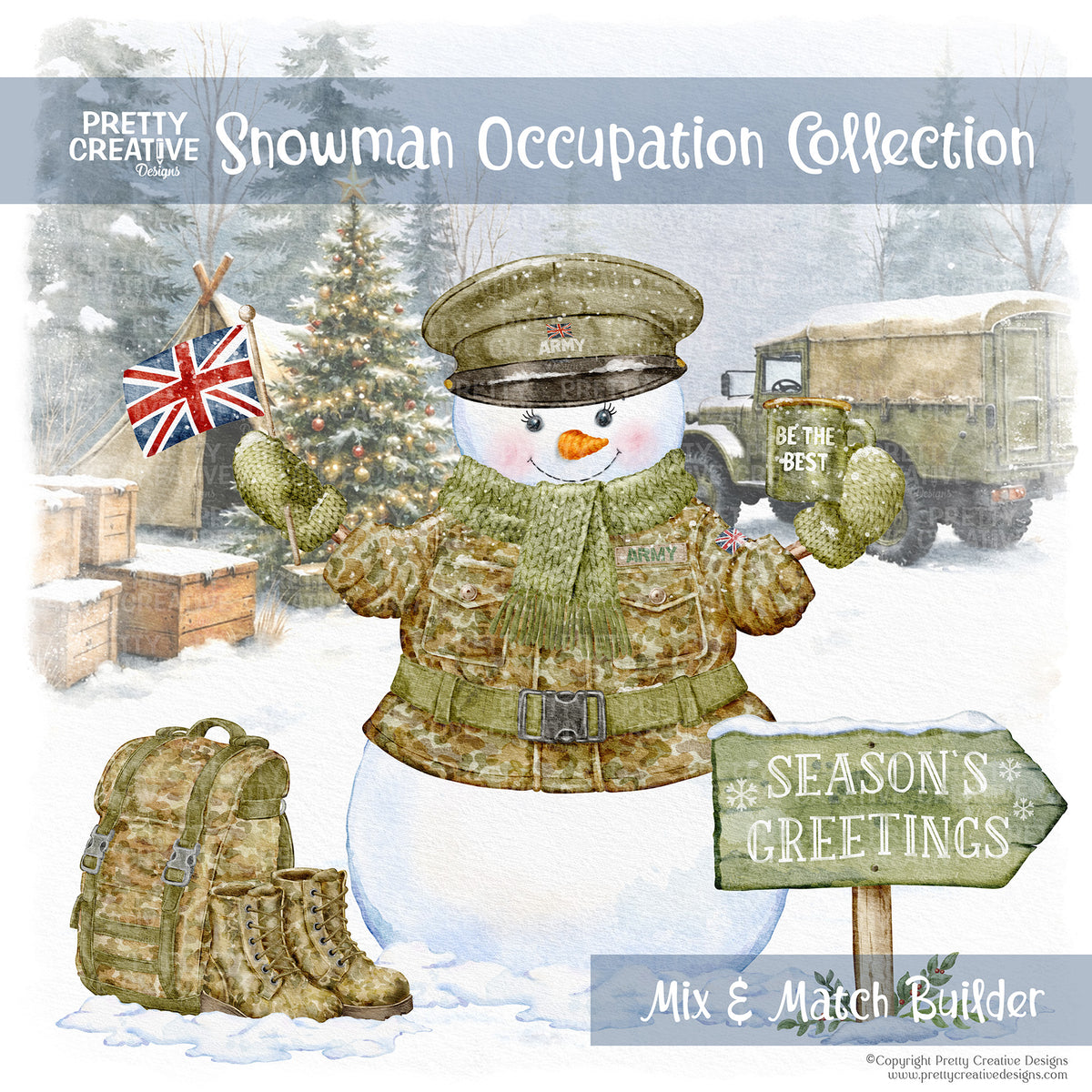 Snowman Occupation Collection Army Version