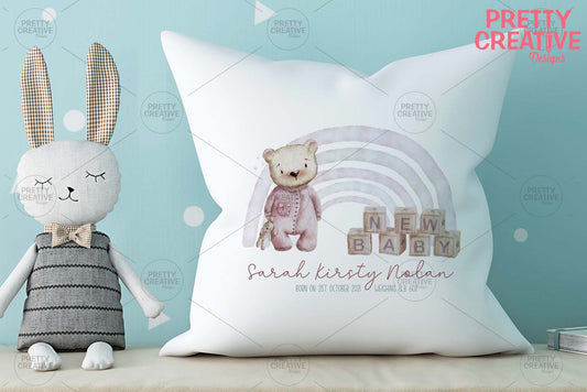 Beary New Rainbow Pink