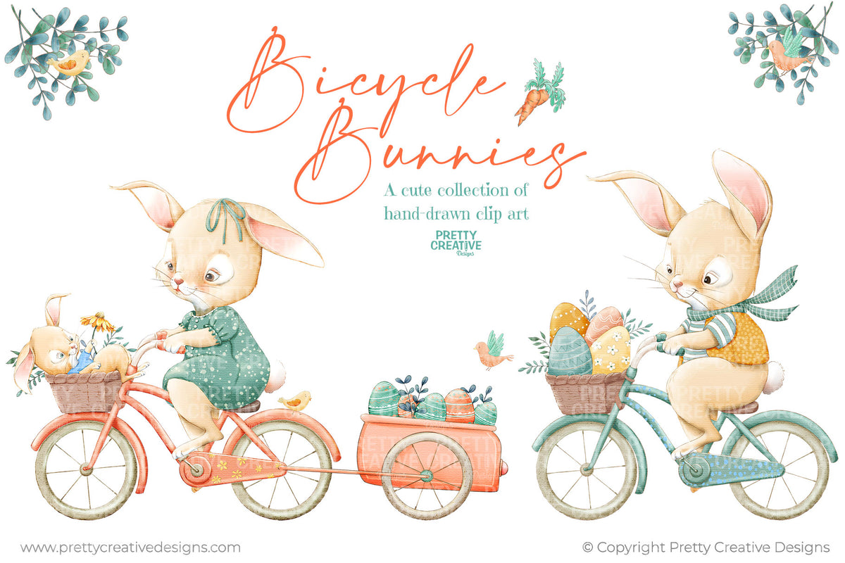 Bicycle Bunnies Artwork