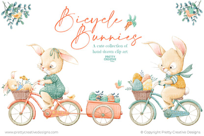 Bicycle Bunnies Artwork