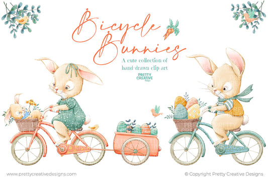 Bicycle Bunnies Artwork