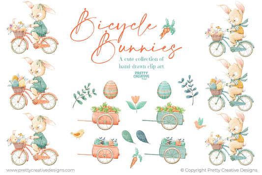 Bicycle Bunnies Artwork