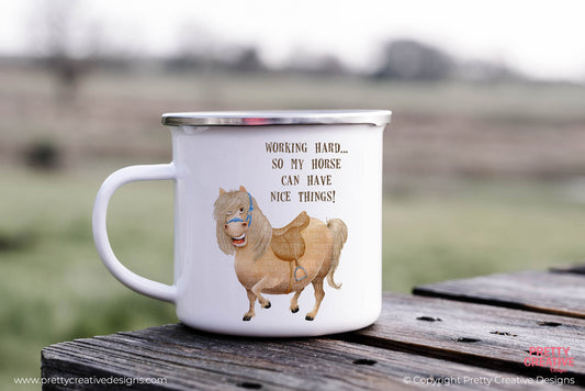 Horsing Around - Boris and Edwina