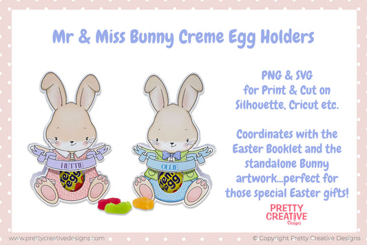 Bunny Creme Egg Holders