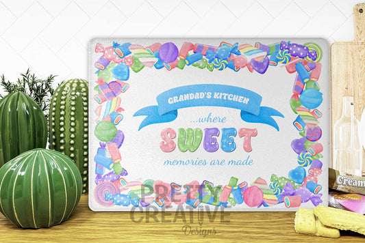 Candyland Chopping Board Artworks - Large, Medium and Small