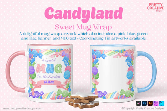 Candyland Mug Artwork