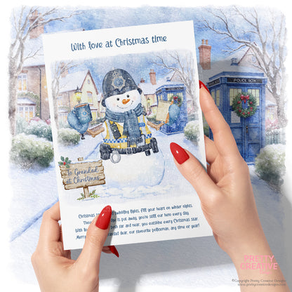 Snowman Occupation Collection Police Version