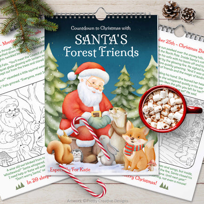 Santa's Forest Friends Christmas Countdown