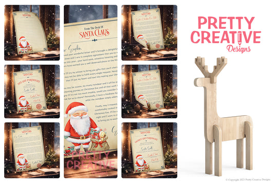Christmas Dreams sublimation and printable designs by Pretty Creative Designs UK