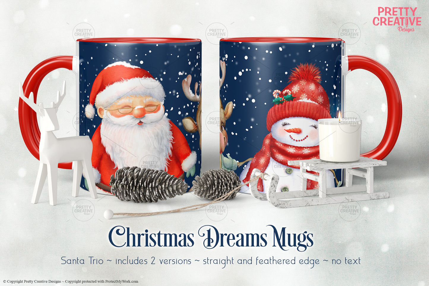 Christmas Dreams Mug Wrap Collection